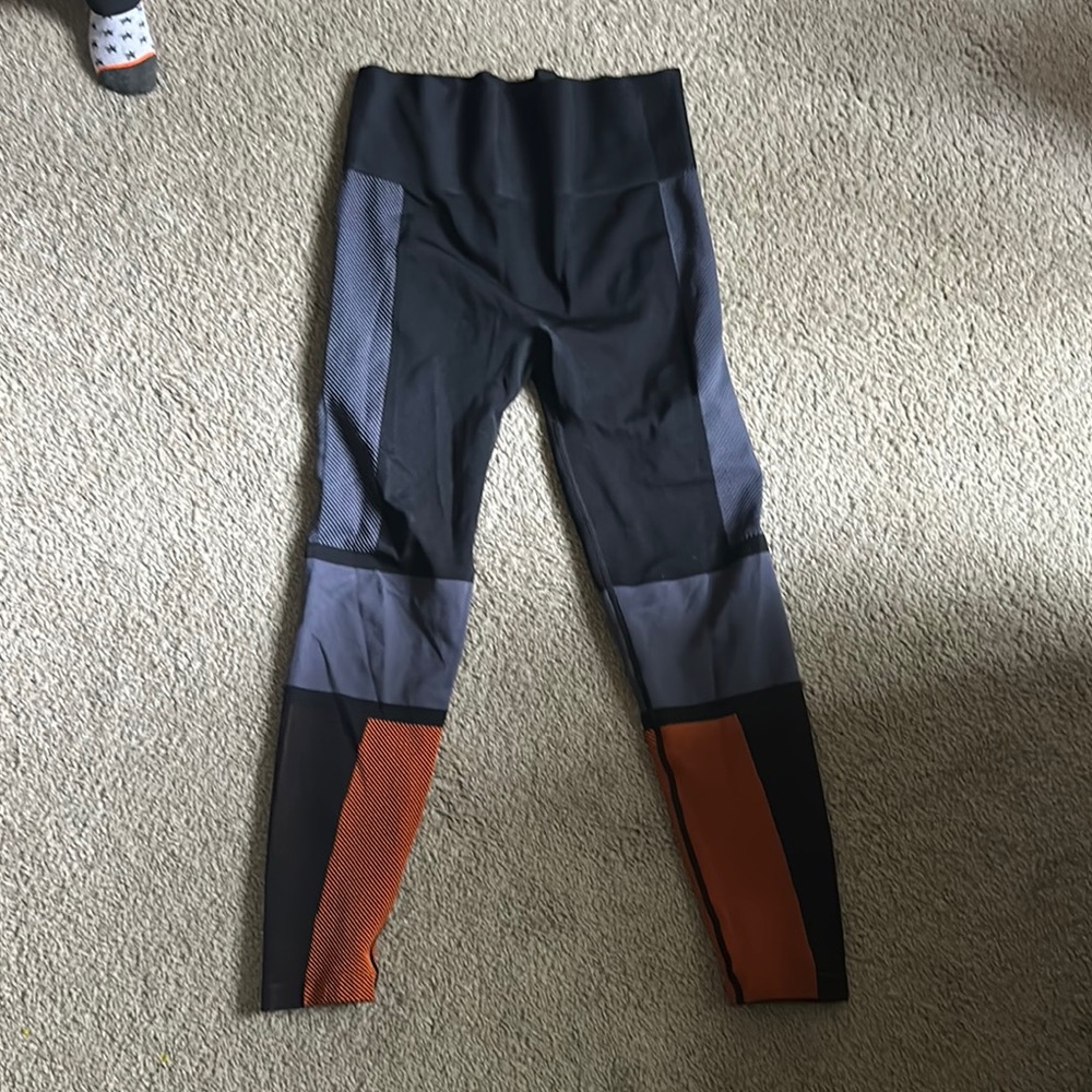 Shein color block leggings